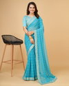 Tdg 2013 Georgette Bandhani Printed Sarees Wholesale Price In Surat